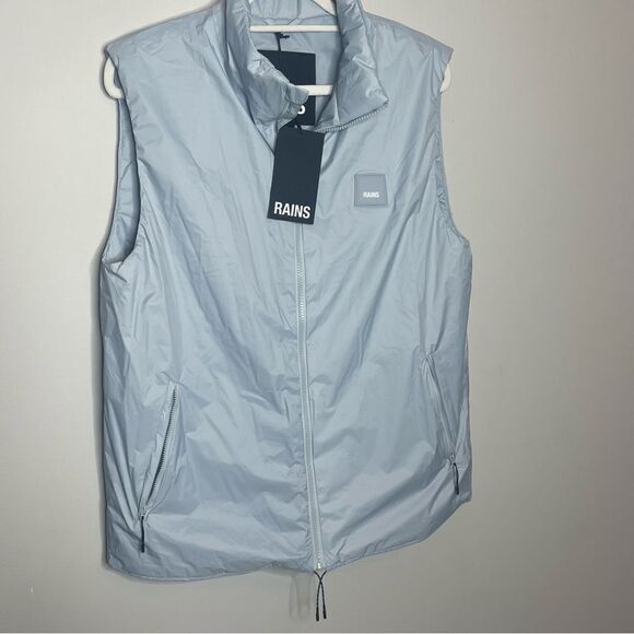 Rains sky blue NWT Fuse Vest Small - Picture 4 of 5